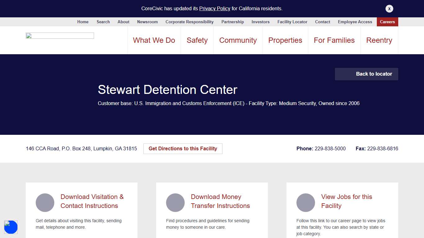 Stewart Detention Center